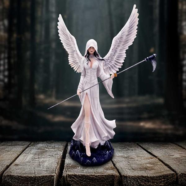 Photo #4 of product D7165B25 - Mercy (Small) Resin Hooded Angel Figurine