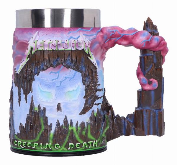 Photo #1 of product B6939A25 - Metallica Creeping Death Artwork Inspired Tankard