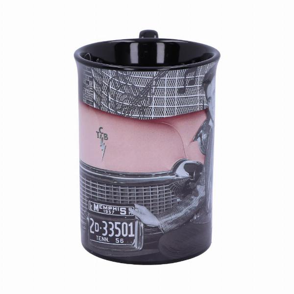 Photo #4 of product C4901R0 - Elvis Presley with Pink Cadillac Drinking Mug