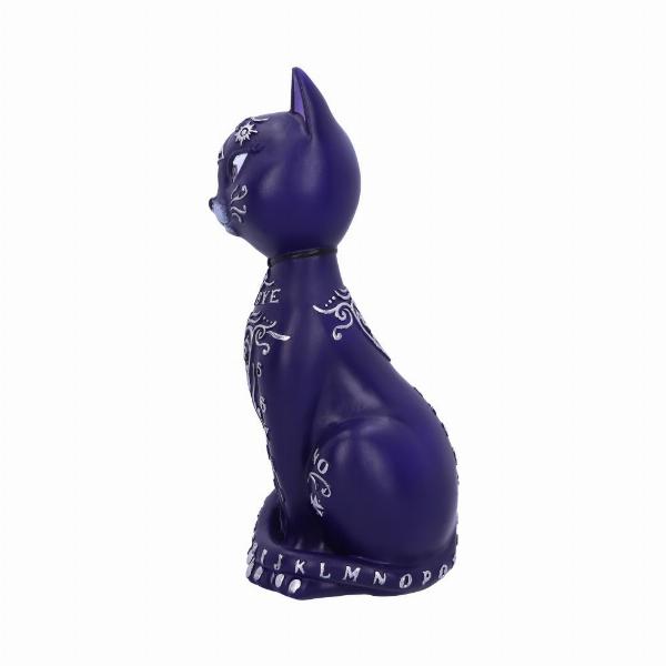 Photo #2 of product B5266S0 - Purple Mystic Kitty 26cm Ouija Cat Figurine