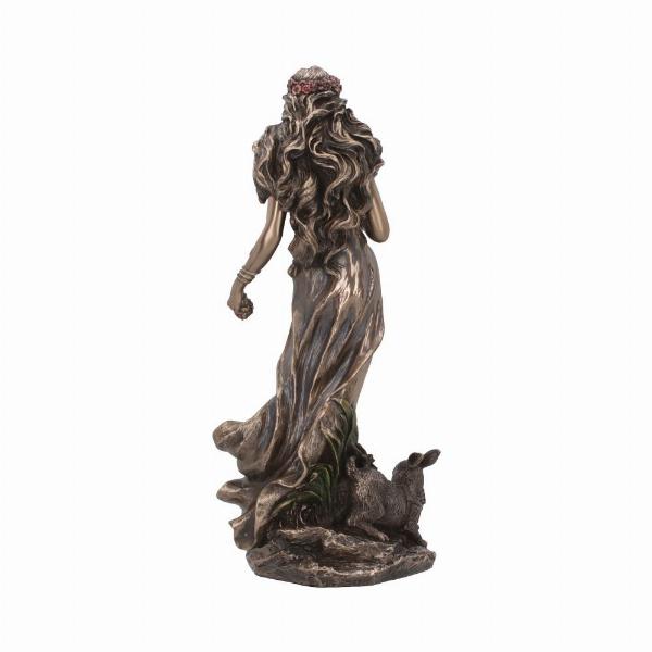 Photo #3 of product D6122W2 - Ostara Goddess of Spring and Dawn Bronze Figurine 26.5cm