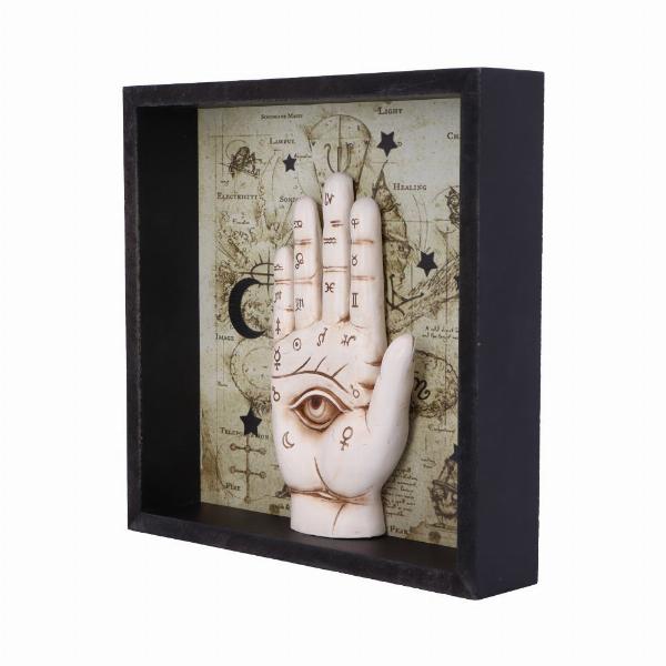 Photo #2 of product U5464T1 - Palmistry Companion Framed Chiromancy Wall Mounted Art