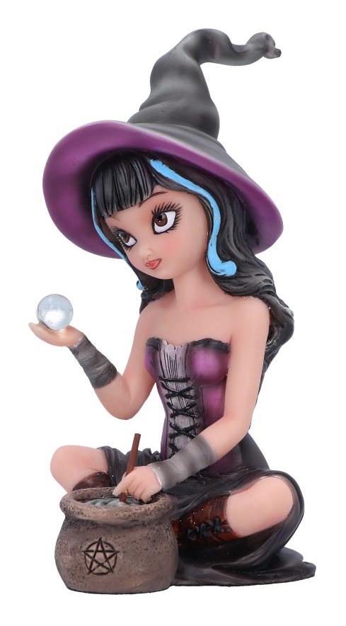 Photo #2 of product D6293X3 - Pruedence Witch Figurine 15cm