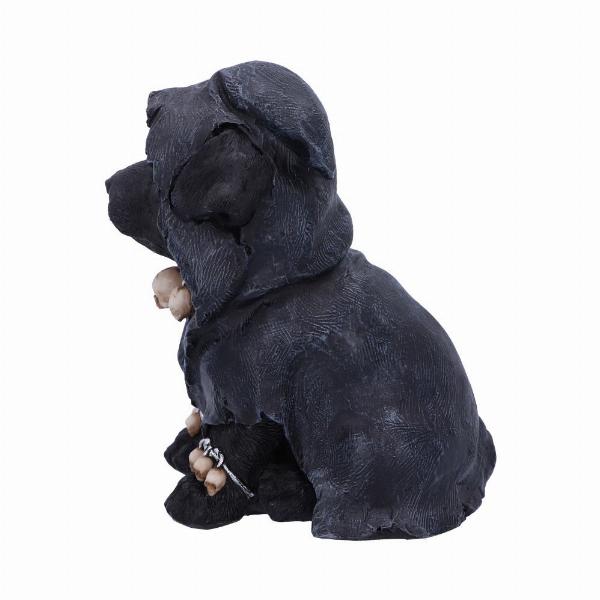 Photo #2 of product U4932R0 - Reapers Canine Cloaked Grim Reaper Dog Figurine