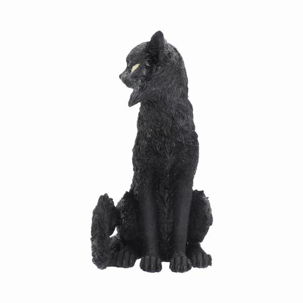 Photo #2 of product D4583N9 - Large Black Cat Witches Familiar Figure Salem 32.5cm