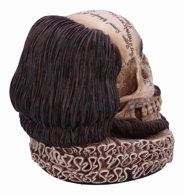 Photo #4 of product B6484X3 - Shakespeare's Legacy Skull 16cm