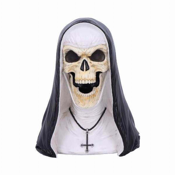Photo #1 of product B5442T1 - James Ryman Sister Mortis 29cm Skeleton Nun Horror Bust Figurine