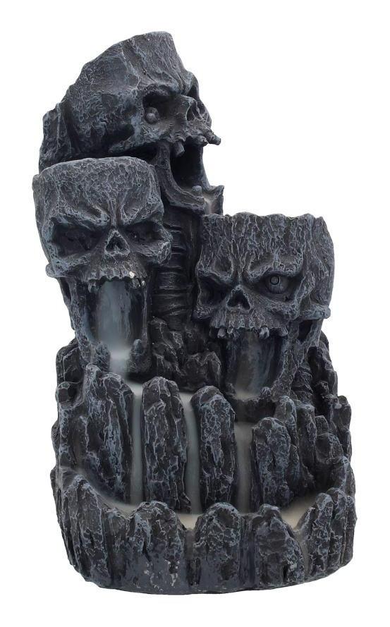Photo #1 of product D1823E5 - Skull Backflow Incense Tower Incense Holder