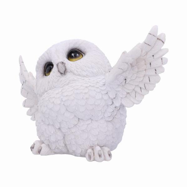 Photo #2 of product U5737U1 - Snowy Delight Owl Figurine 20.5cm
