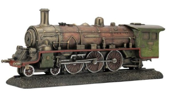 Photo of Steam Train Bronze Figurine