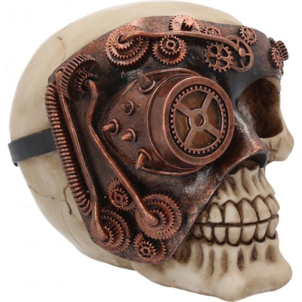 Steampunk Skull Ornament | Gothic Gifts