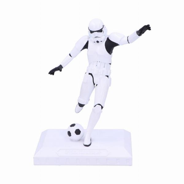 Photo #1 of product B5870V2 - Officially Licensed Stormtrooper Back of the Net Footballer Figurine 17cm