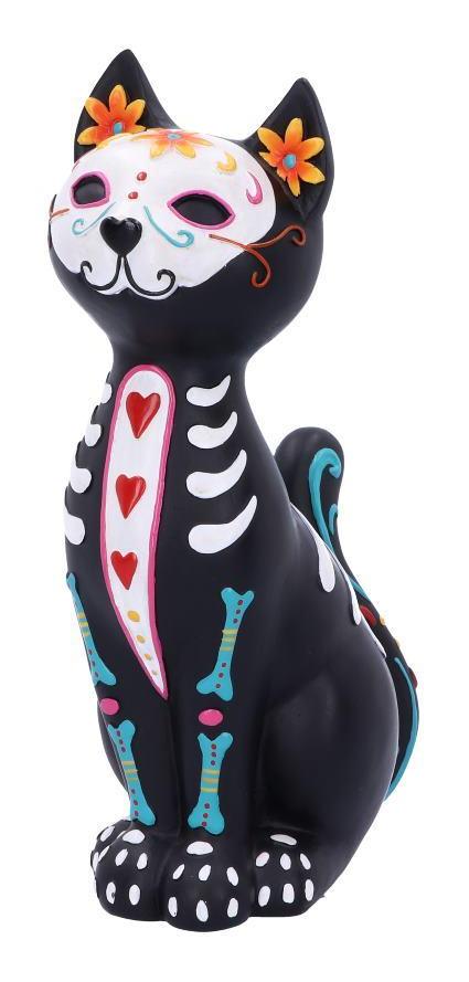 Photo #1 of product D1277D5 - Sugar Puss Figurine Day of the Dead Cat Ornament