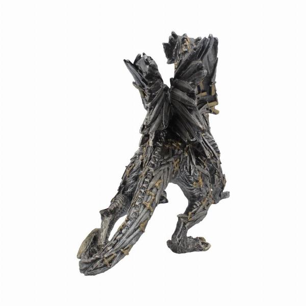 Photo #3 of product U4072M8 - Swordwing Dragon Figure Forged From The Blades Of Enemies 29.5cm