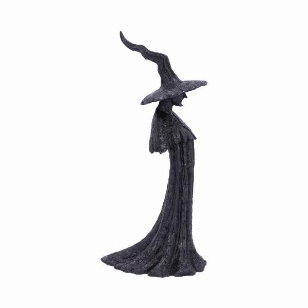 Photo #4 of product D4882P9 - Talyse Black Glittered Forest Witch Ornament