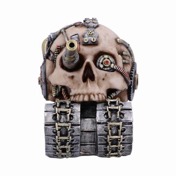 Photo #2 of product U6137W2 - Techno Tank Steampunk Skull 16cm