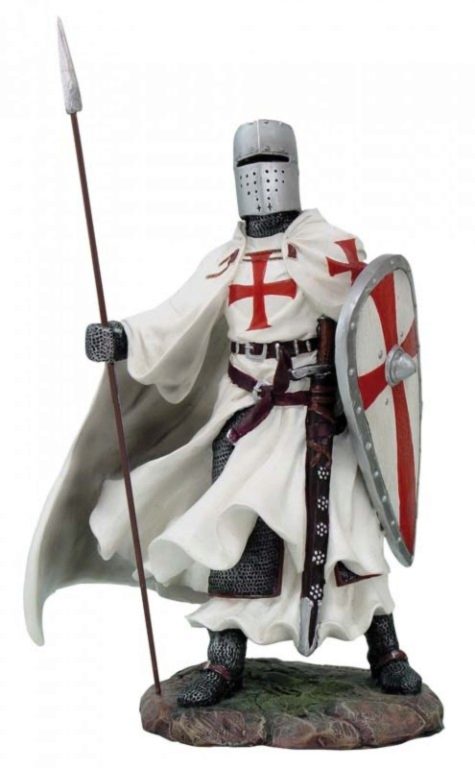 Photo of Templar with Spear and Kite Shield