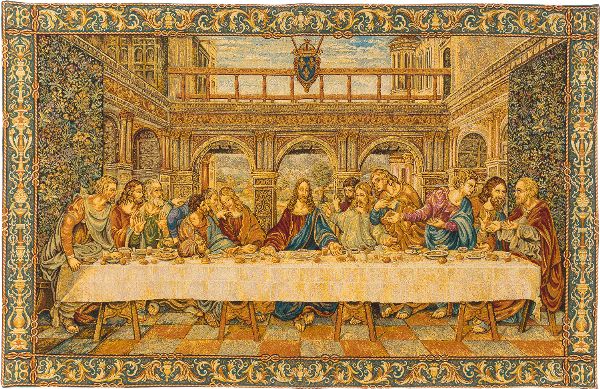 Phot of The Last Supper By Leonardo Da Vinci Wall Tapestry I