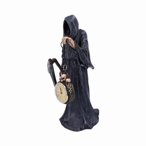 Photo #2 of product U5840U1 - Reaper Holding Clock Figurine 39.5cm