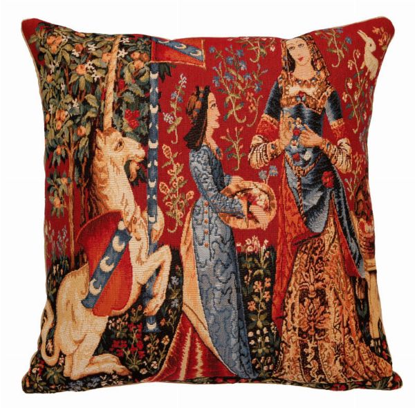 Phot of The Smell Medieval Tapestry Cushion