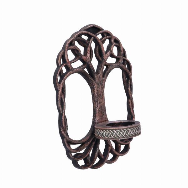 Photo #4 of product D2415G6 - Celtic Tree Of Life Wall Hanging Candle Holder