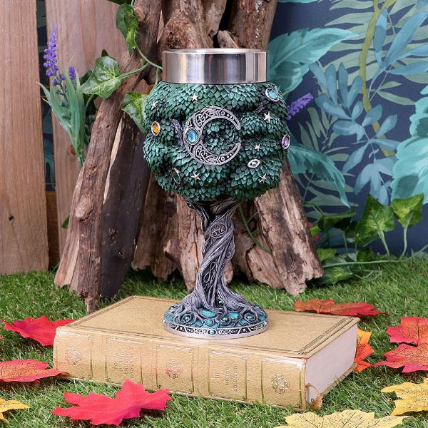 Photo #5 of product B5241S0 - Exclusive Tree of Life Nature Goblet Wine Glass