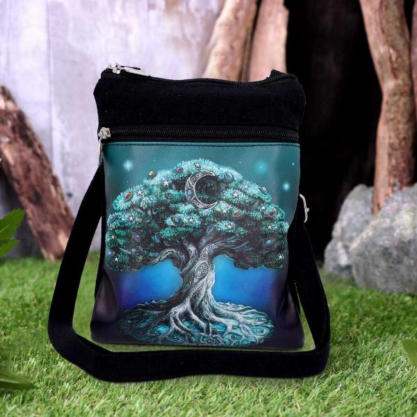 Photo #5 of product B6206W2 - Tree of Life Shoulder Bag 23cm