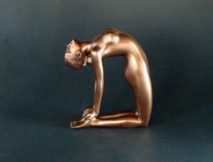 Photo of Ushtrasana Yoga Figurine Camel Pose