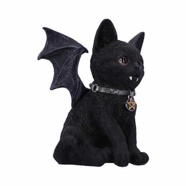 Photo #3 of product U5420T1 - Vampuss 16cm Black Bat Cat Figurine