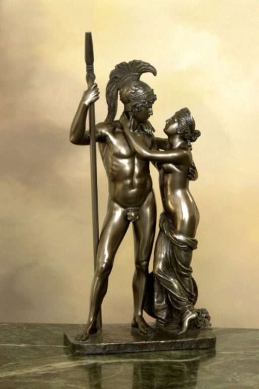 Photo of Venus and Mars Bronze Statue 37 cm