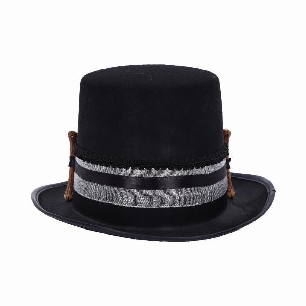 Photo #3 of product D5039R0 - Voodoo Priest's Skull and Bone Top Hat