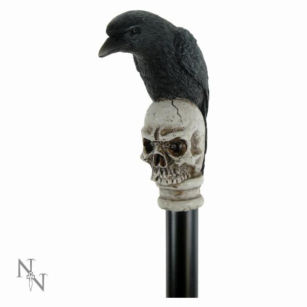 Photo #3 of product D0066A3 - Nemesis Now Way of the Raven Swaggering Cane 94cm