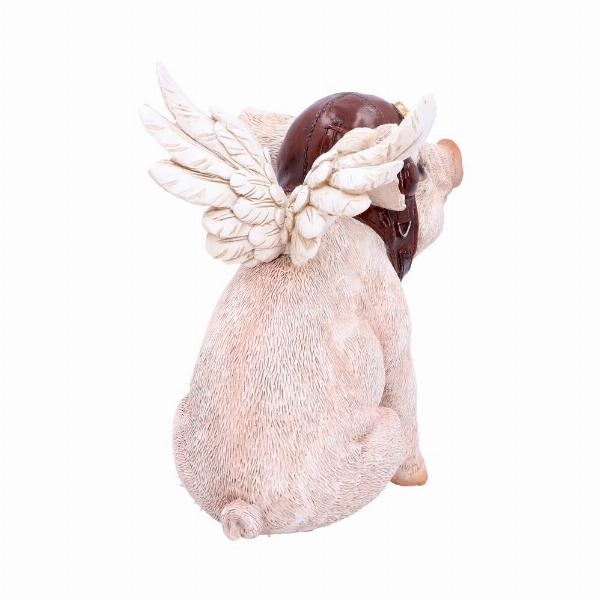 Photo #4 of product U4780P9 - When Pigs Fly Winged Pilot Pig Ornament