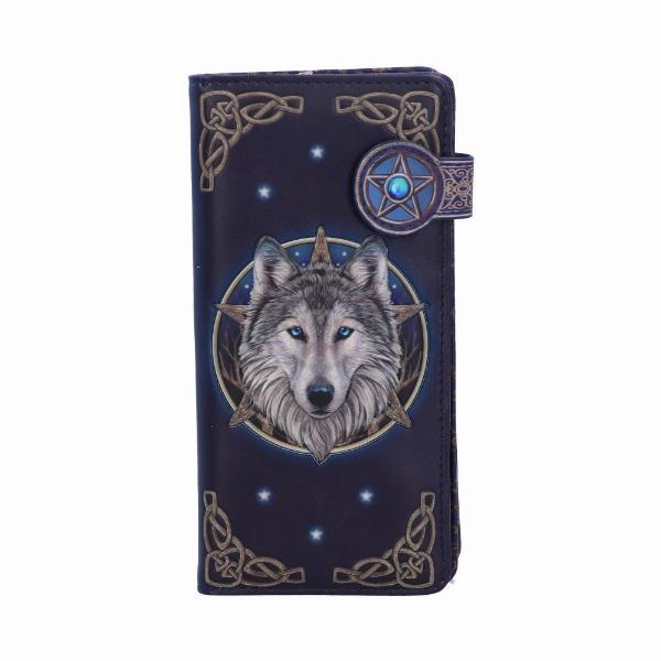 Photo #5 of product B4105M8 - Lisa Parker Wild One Wolf Embossed Purse Wallet