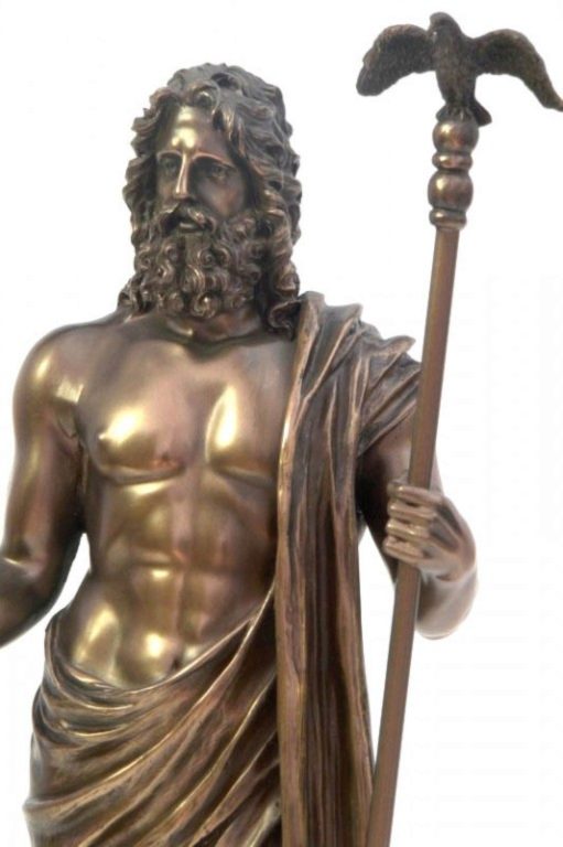 Photo of Zeus Bronze Statue 31 cm