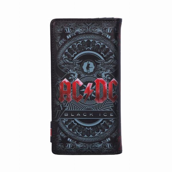 Photo #3 of product B5519T1 - Officially Licensed AC/DC Black Ice Album Embossed Purse Wallet