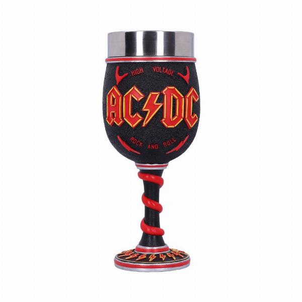 Photo #3 of product B5535T1 - AC/DC High Voltage Rock and Roll Goblet Lighting Horns Wine Glass