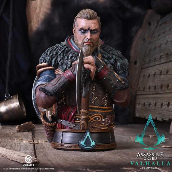 Photo #5 of product B6153W2 - Officially Licensed Assassin's Creed Valhalla Eivor Bust 32cm