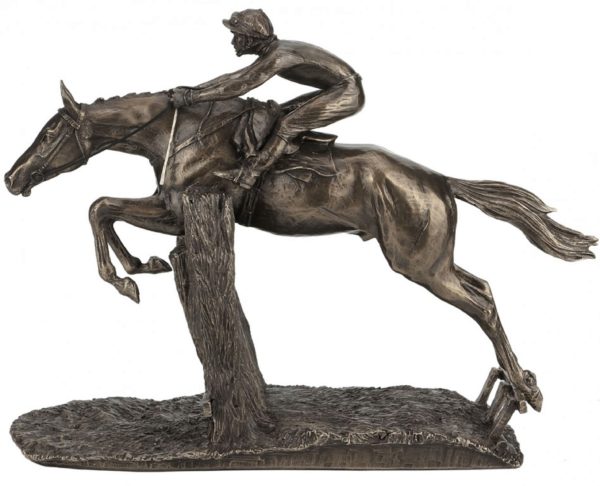 Photo of At Full Stretch Horse Racing Figurine (David Geenty)