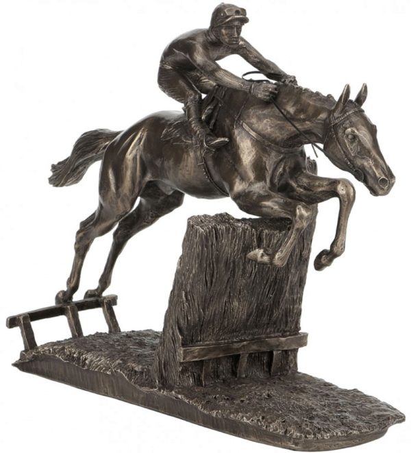 Photo of At Full Stretch Horse Racing Figurine (David Geenty)