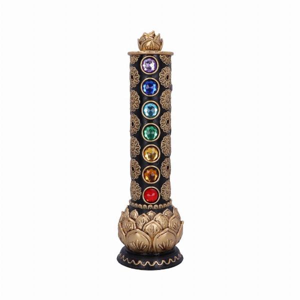 Photo #2 of product U5989V2 - Chakra Totem Incense Burner 31cm