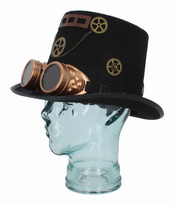 Photo #2 of product D3681J7 - Steampunk Cogsmith's Hat  (Pack of 3) 16cm