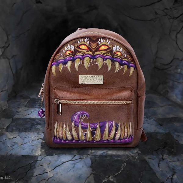 Photo #2 of product B6656B24 - Dungeons & Dragons Mimic Brown Backpack