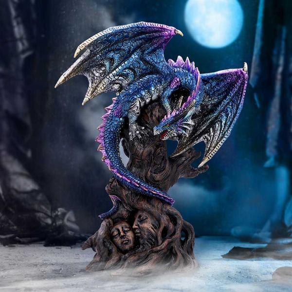 Photo #5 of product U6448X3 - Ealdwoode Dragon Figurine 27.5cm