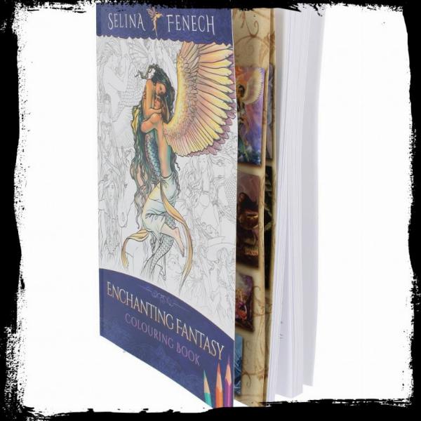 Photo of Enchanting Fantasy Colouring Book Selina Fenech