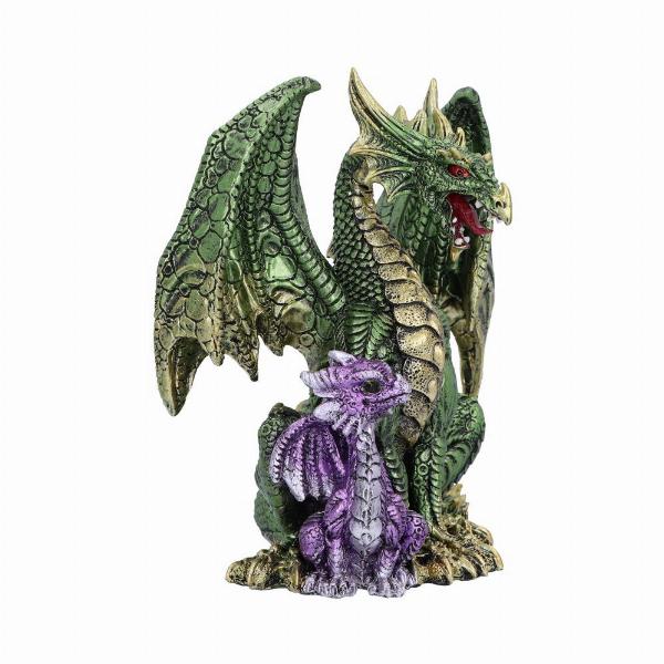 Photo #4 of product U6177W2 - Fearsome Guide Dragon Figurine 17.7cm