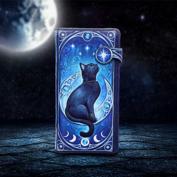 Photo #5 of product B7093B25 - Feline Constellation Embossed Purse
