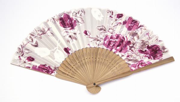 Photo of Floral Mixed Designs Japanese Fan (Set of 3)