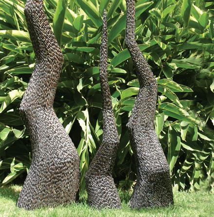 Photo of Garden Spire Sculptures Set