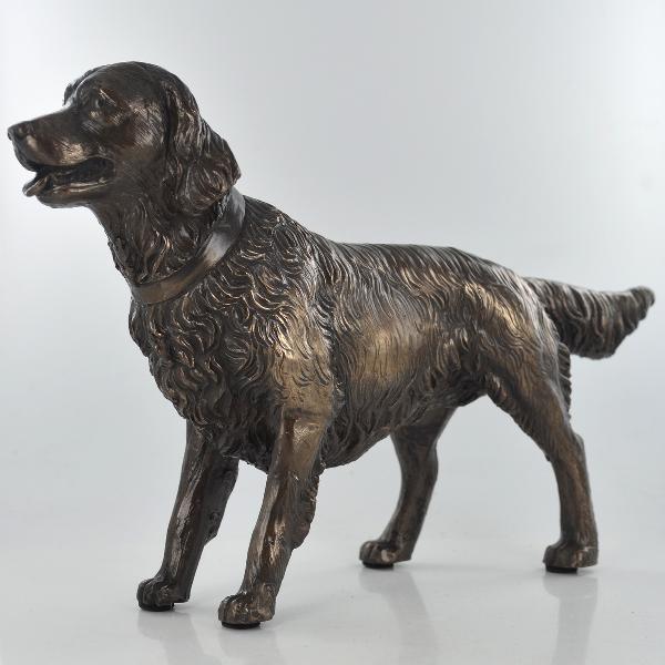 Golden Retriever Bronze Figurine | Bronze Gifts